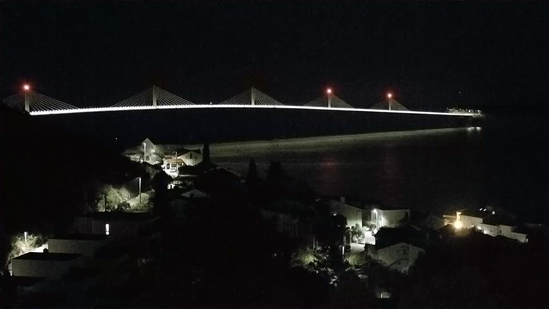 Live webcam Pont de Pelješac