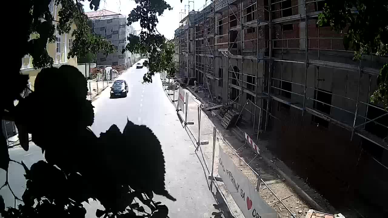 Petrinja renovation of the High School and City Administration after the earthquake – Live cam Croatia