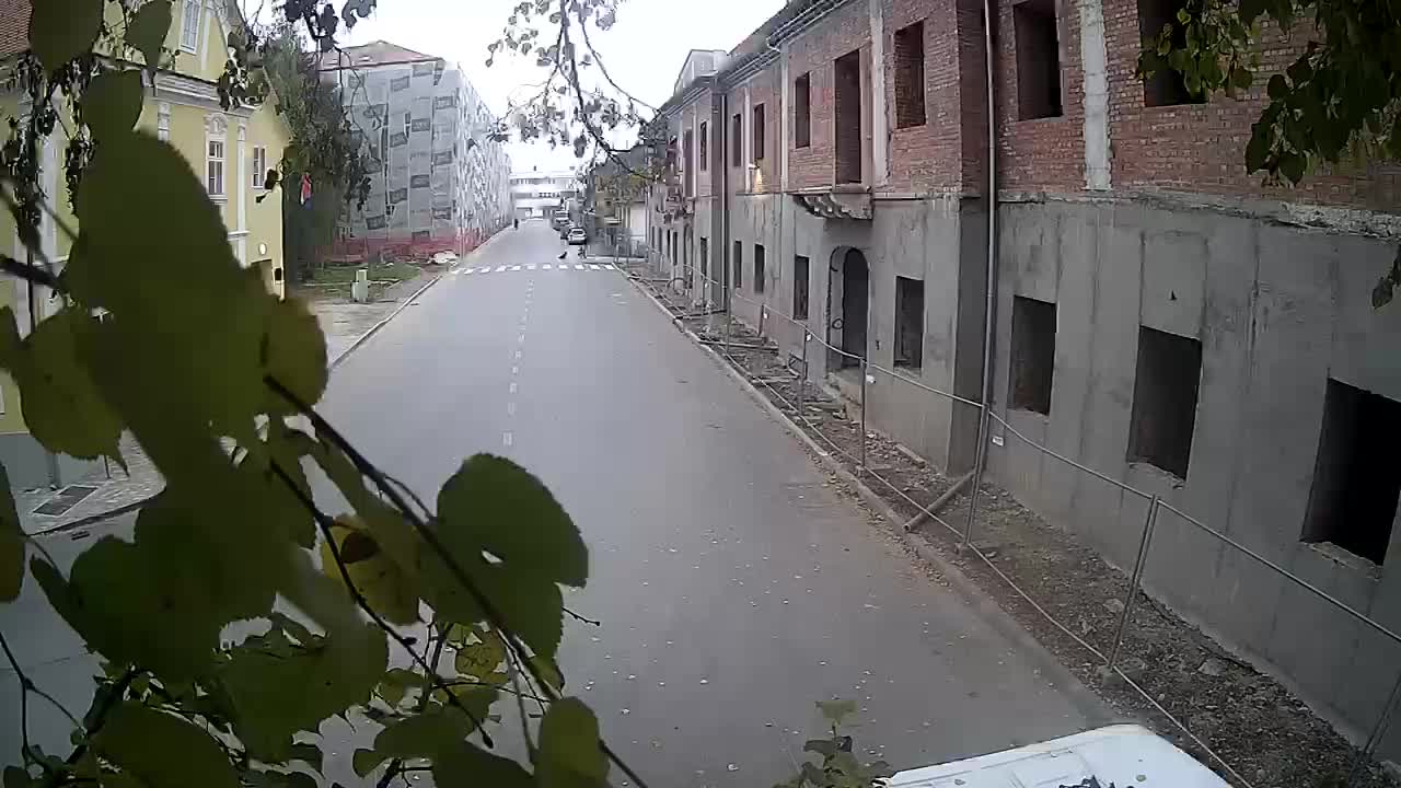 Petrinja ristrutturazione del liceo e dell’amministrazione comunale dopo il terremoto – Live cam Croazia