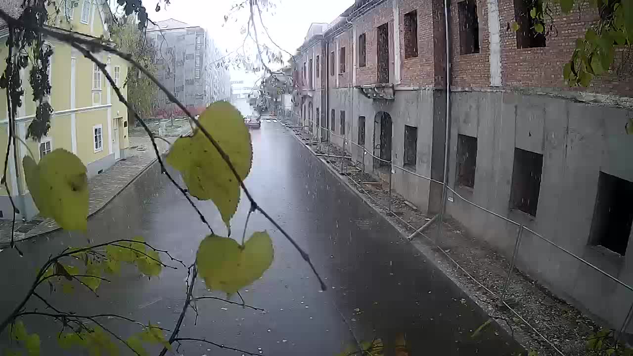 Petrinja ristrutturazione del liceo e dell’amministrazione comunale dopo il terremoto – Live cam Croazia