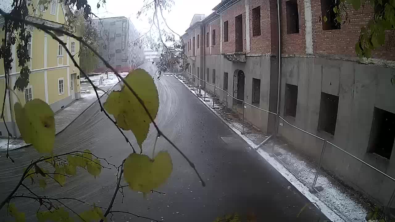 Petrinja Renovierung der High School und Stadtverwaltung nach dem Erdbeben – Live Cam Kroatien