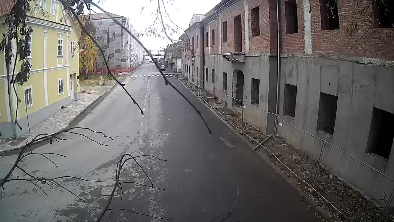 Petrinja Renovierung der High School und Stadtverwaltung nach dem Erdbeben – Live Cam Kroatien