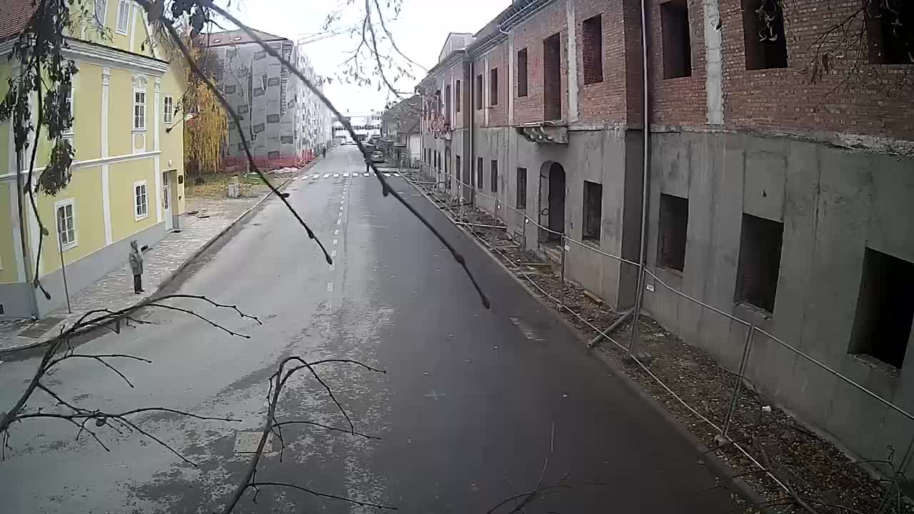 Petrinja Renovierung der High School und Stadtverwaltung nach dem Erdbeben – Live Cam Kroatien