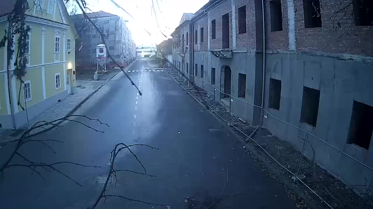 Petrinja rénovation du lycée et de l’administration municipale après le tremblement de terre – Live cam Croatie