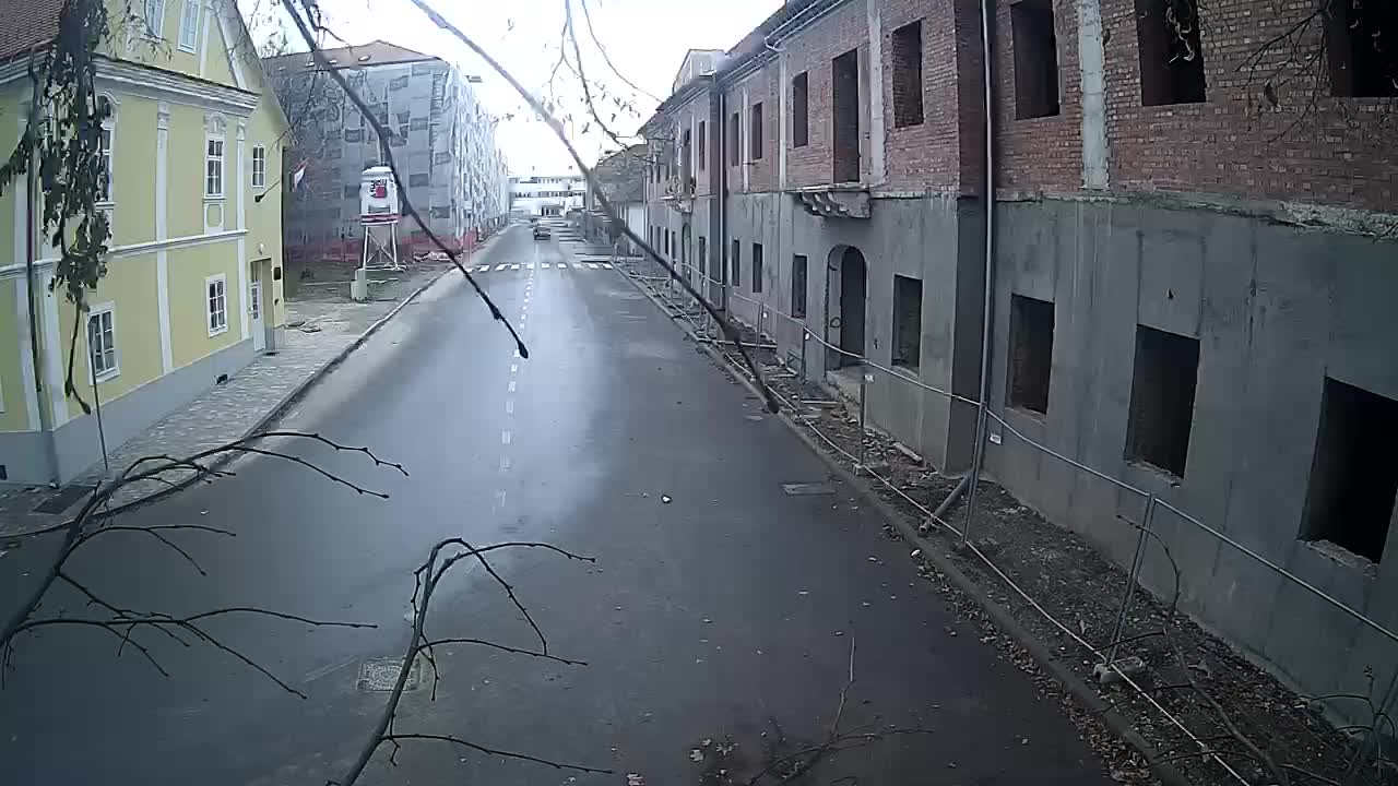 Petrinja rénovation du lycée et de l’administration municipale après le tremblement de terre – Live cam Croatie