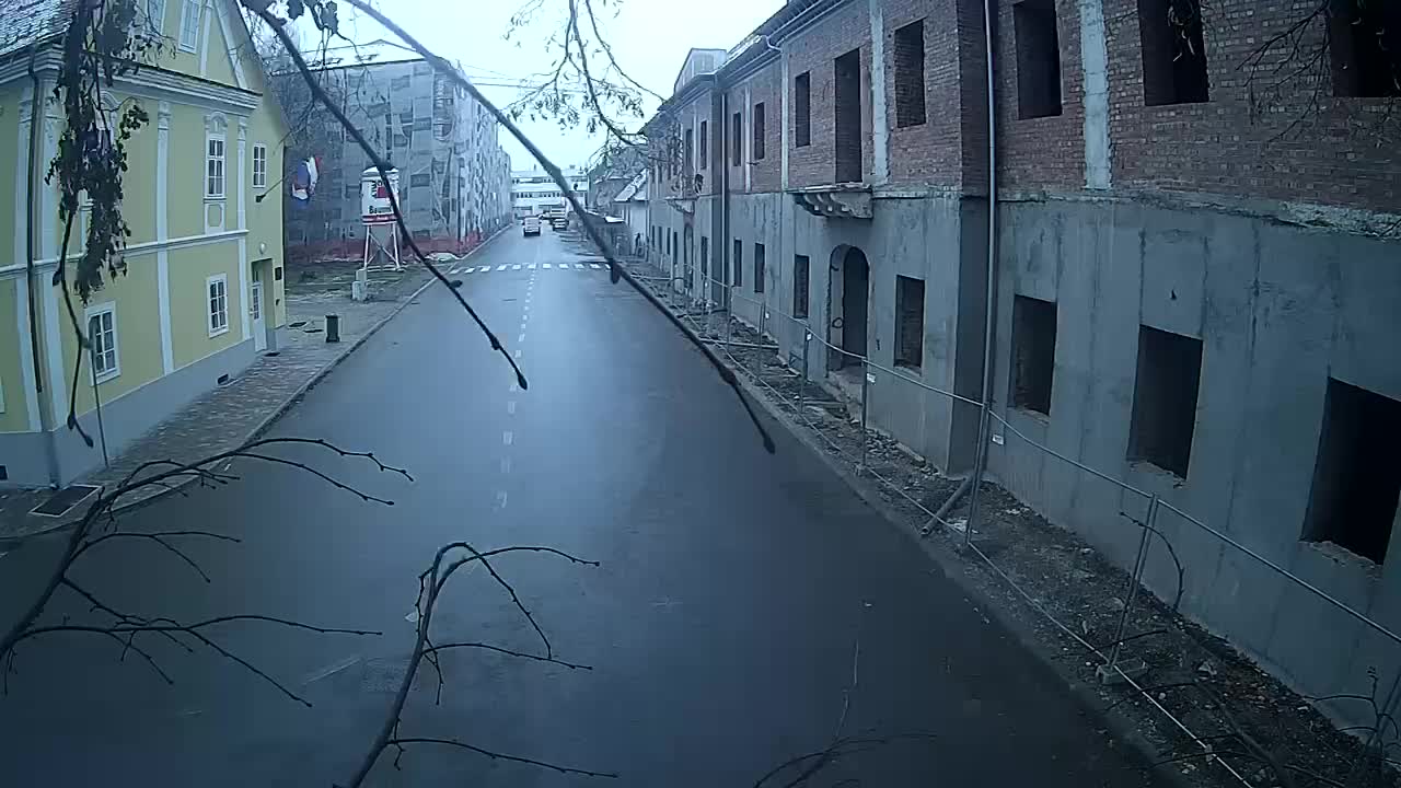 Petrinja renovation of the High School and City Administration after the earthquake – Live cam Croatia