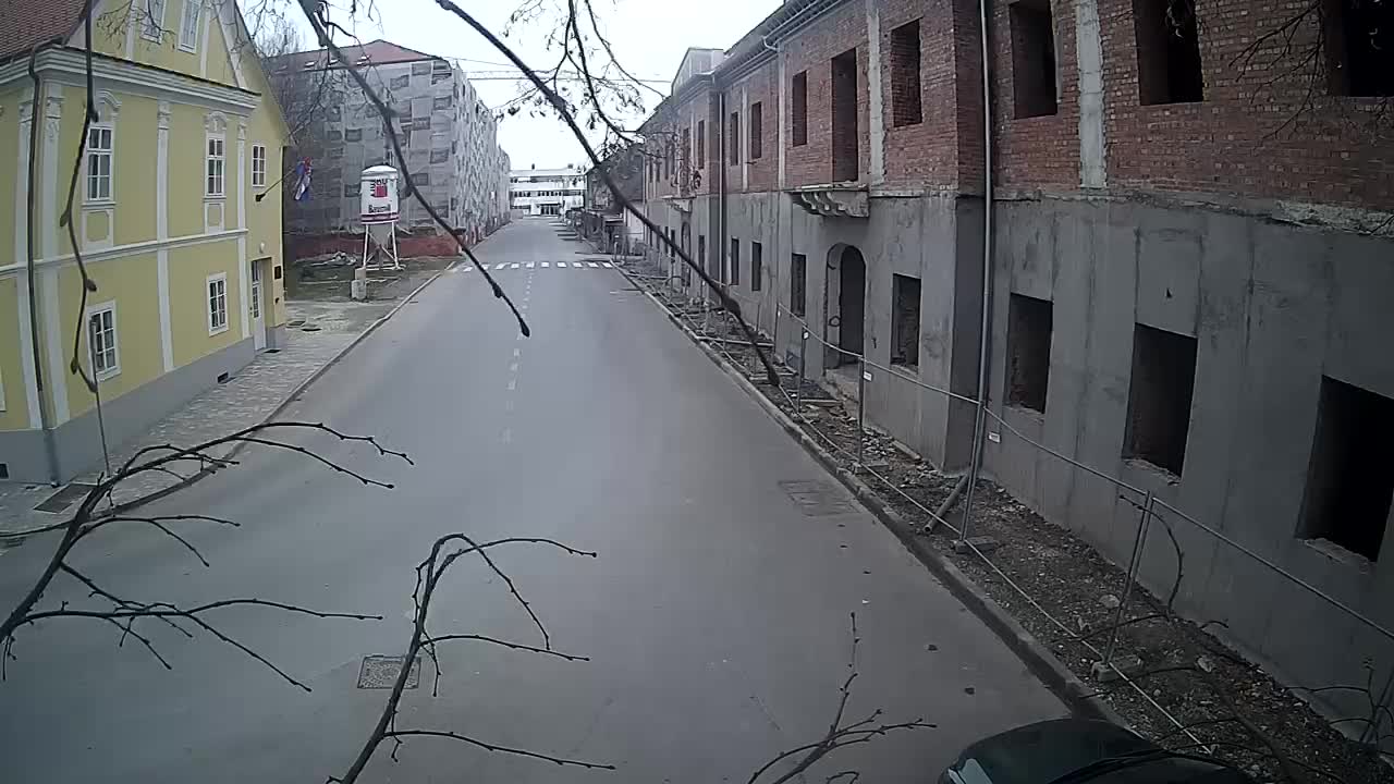 Petrinja rénovation du lycée et de l’administration municipale après le tremblement de terre – Live cam Croatie