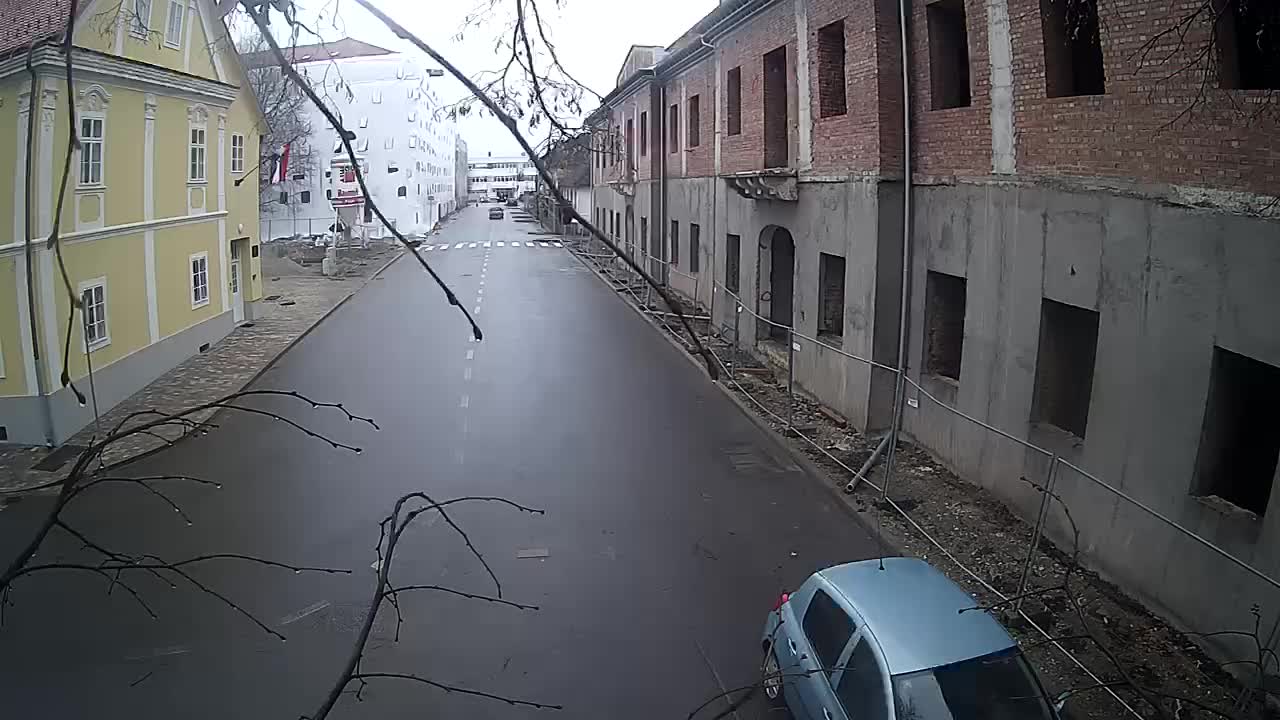 Petrinja rénovation du lycée et de l’administration municipale après le tremblement de terre – Live cam Croatie