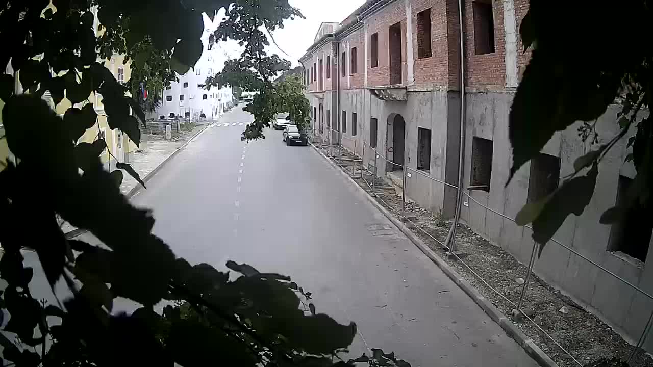 Petrinja renovation of the High School and City Administration after the earthquake – Live cam Croatia