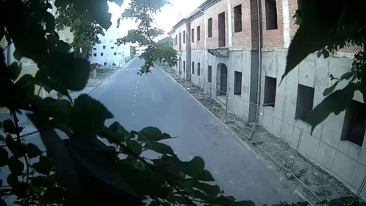 Petrinja renovation of the High School and City Administration after the earthquake – Live cam Croatia