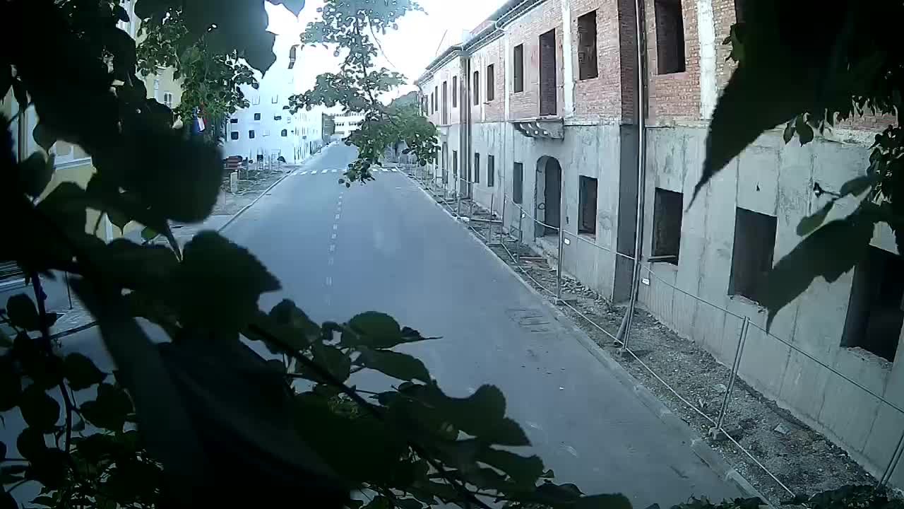 Petrinja renovation of the High School and City Administration after the earthquake – Live cam Croatia