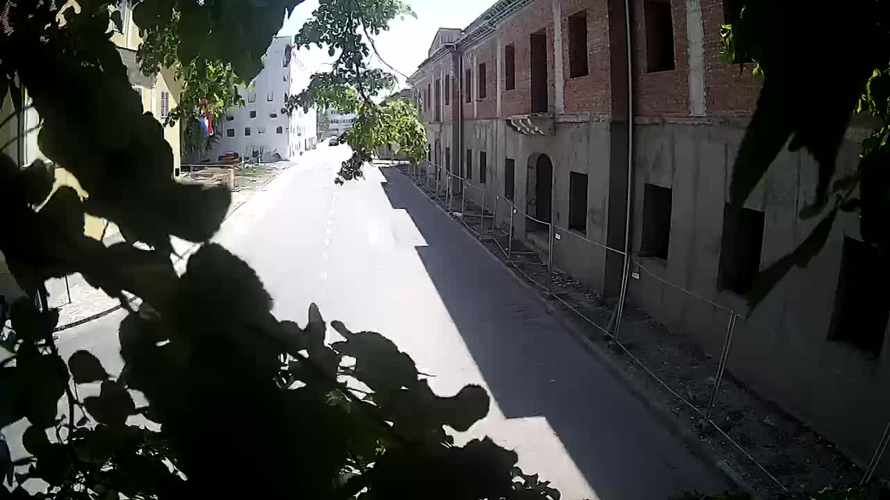 Petrinja renovation of the High School and City Administration after the earthquake – Live cam Croatia