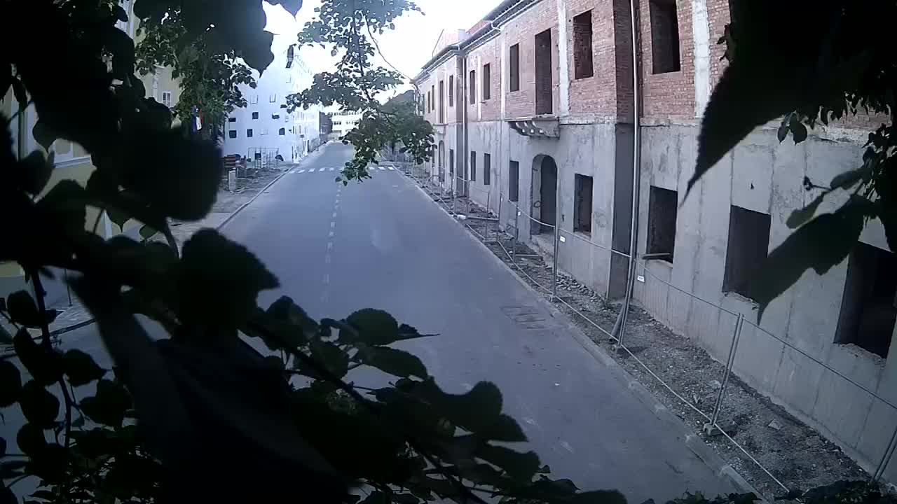 Petrinja renovation of the High School and City Administration after the earthquake – Live cam Croatia