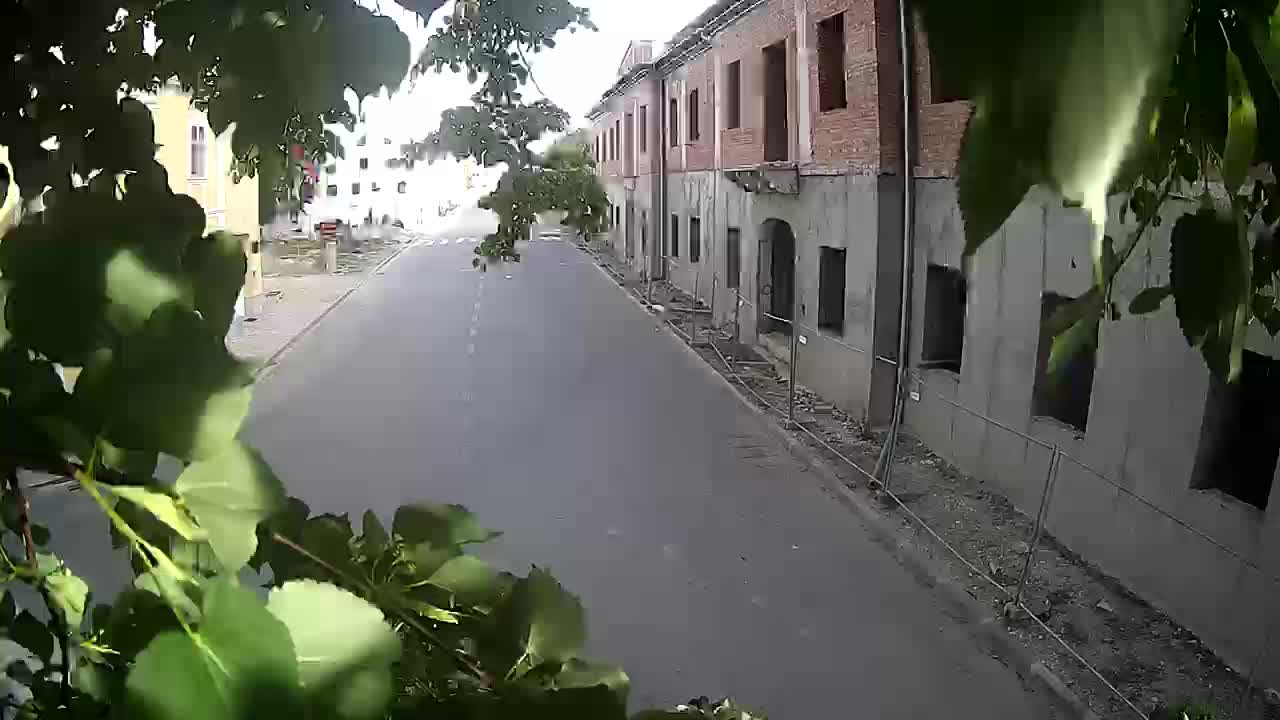 Petrinja renovation of the High School and City Administration after the earthquake – Live cam Croatia