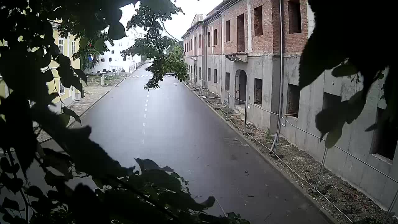 Petrinja renovation of the High School and City Administration after the earthquake – Live cam Croatia