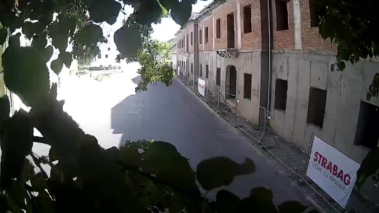 Petrinja renovation of the High School and City Administration after the earthquake – Live cam Croatia