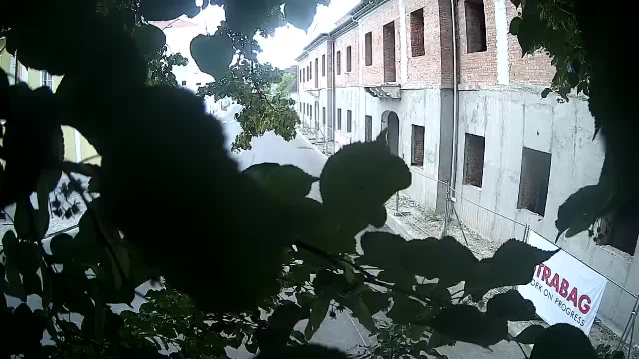 Petrinja renovation of the High School and City Administration after the earthquake – Live cam Croatia