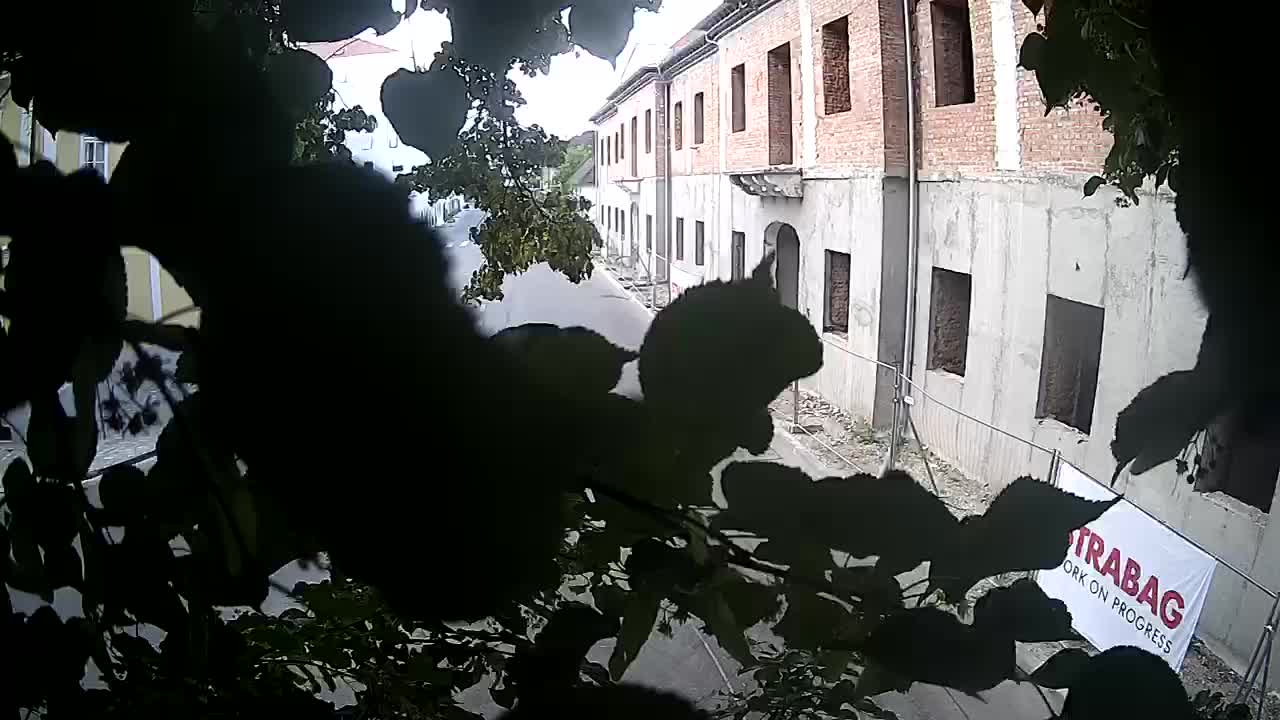 Petrinja renovation of the High School and City Administration after the earthquake – Live cam Croatia