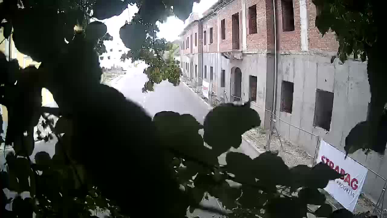 Petrinja renovation of the High School and City Administration after the earthquake – Live cam Croatia