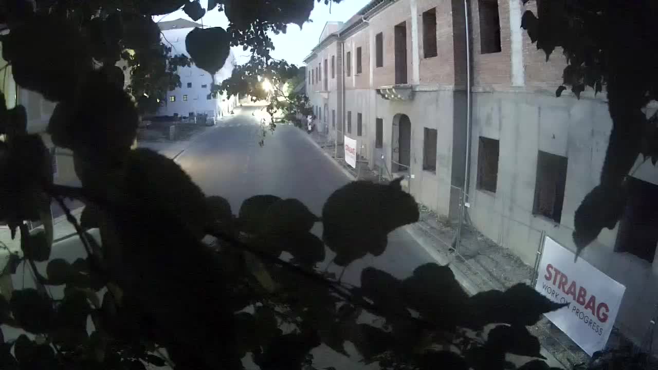 Petrinja renovation of the High School and City Administration after the earthquake – Live cam Croatia