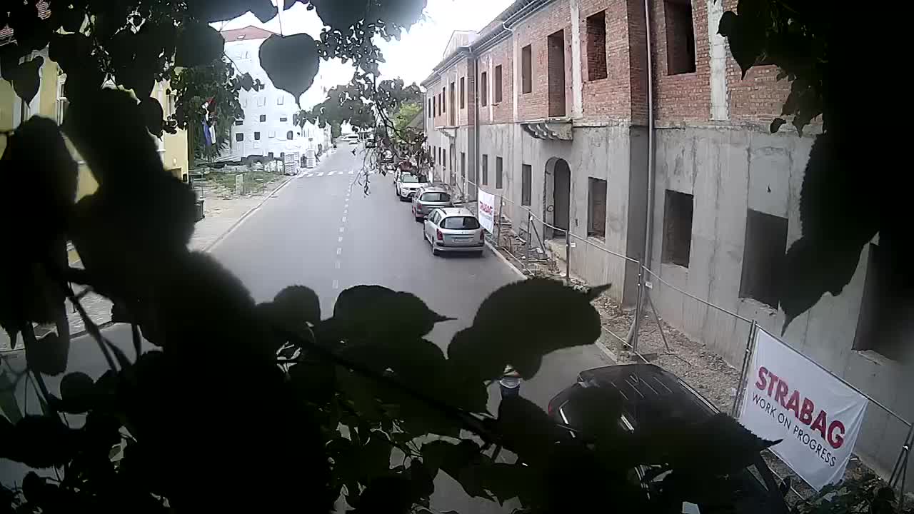 Petrinja renovation of the High School and City Administration after the earthquake – Live cam Croatia