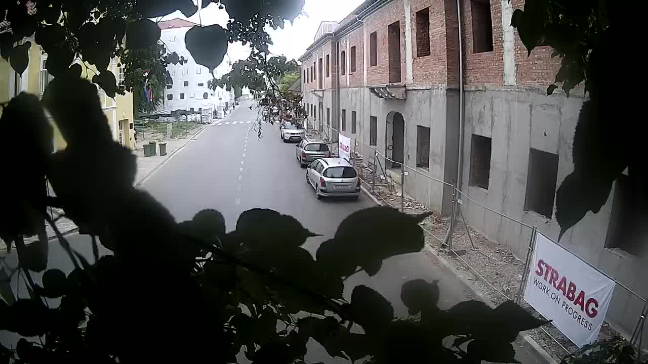 Petrinja renovation of the High School and City Administration after the earthquake – Live cam Croatia