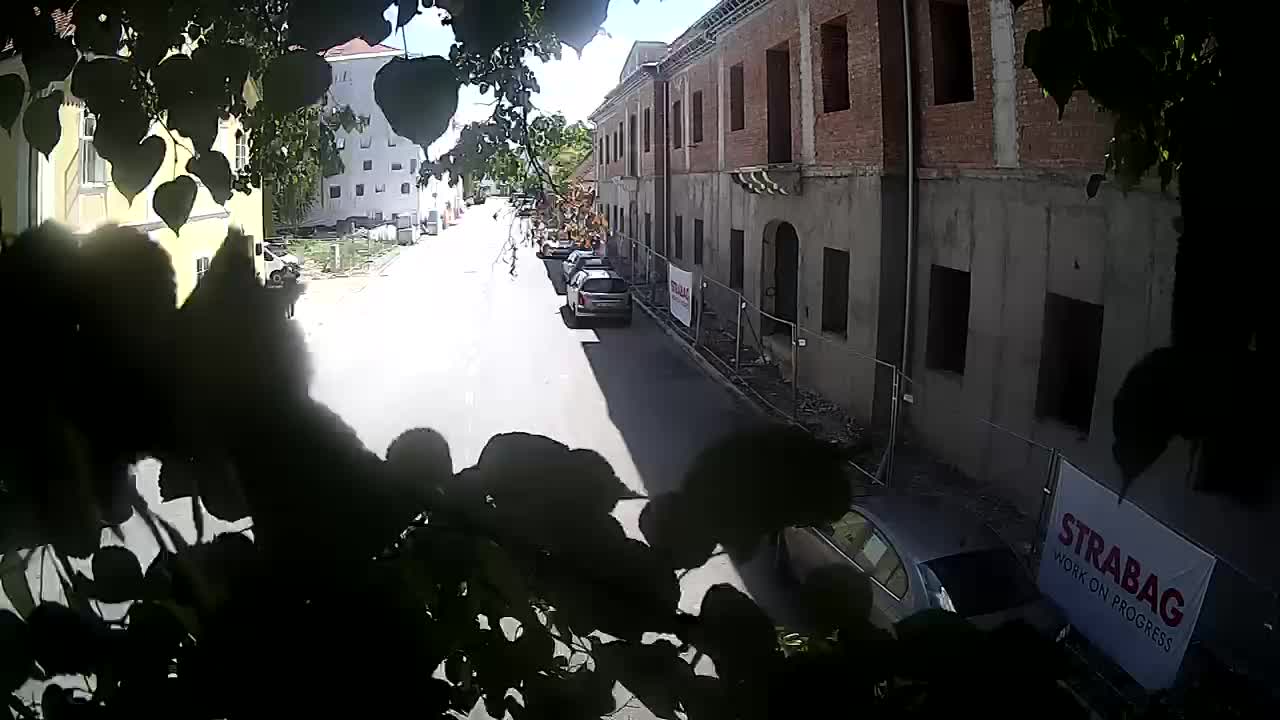 Petrinja renovation of the High School and City Administration after the earthquake – Live cam Croatia