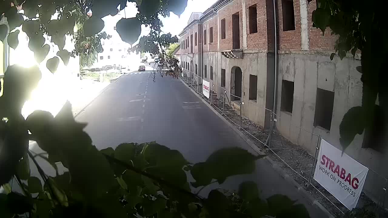 Petrinja renovation of the High School and City Administration after the earthquake – Live cam Croatia