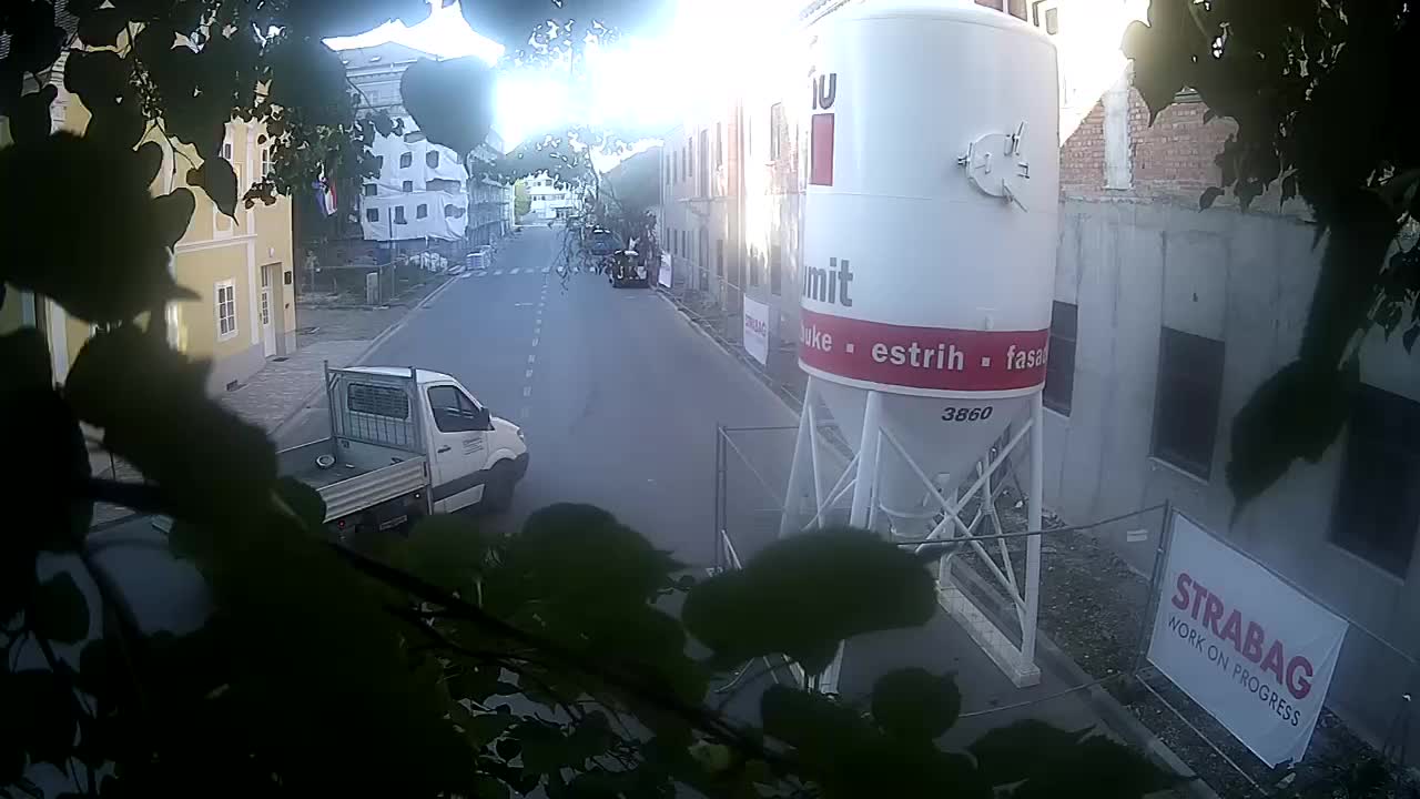 Petrinja renovation of the High School and City Administration after the earthquake – Live cam Croatia