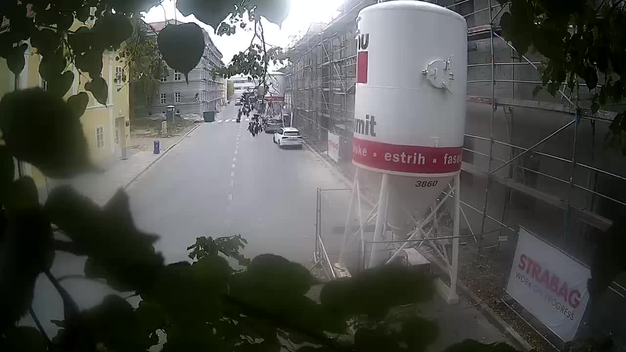 Petrinja renovation of the High School and City Administration after the earthquake – Live cam Croatia