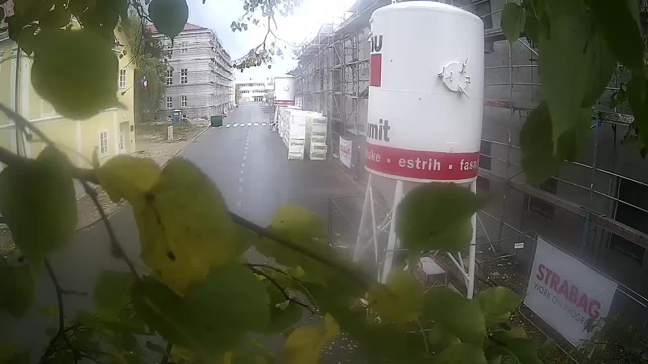 Petrinja renovation of the High School and City Administration after the earthquake – Live cam Croatia