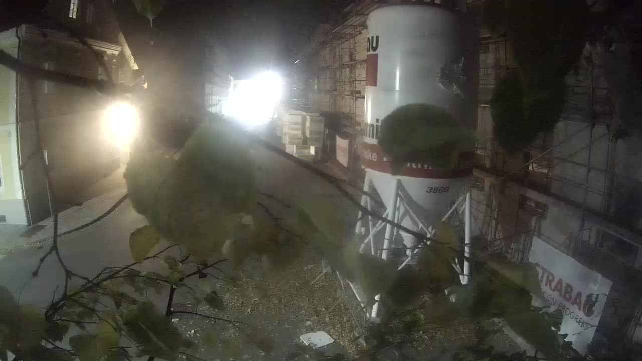 Petrinja renovation of the High School and City Administration after the earthquake – Live cam Croatia