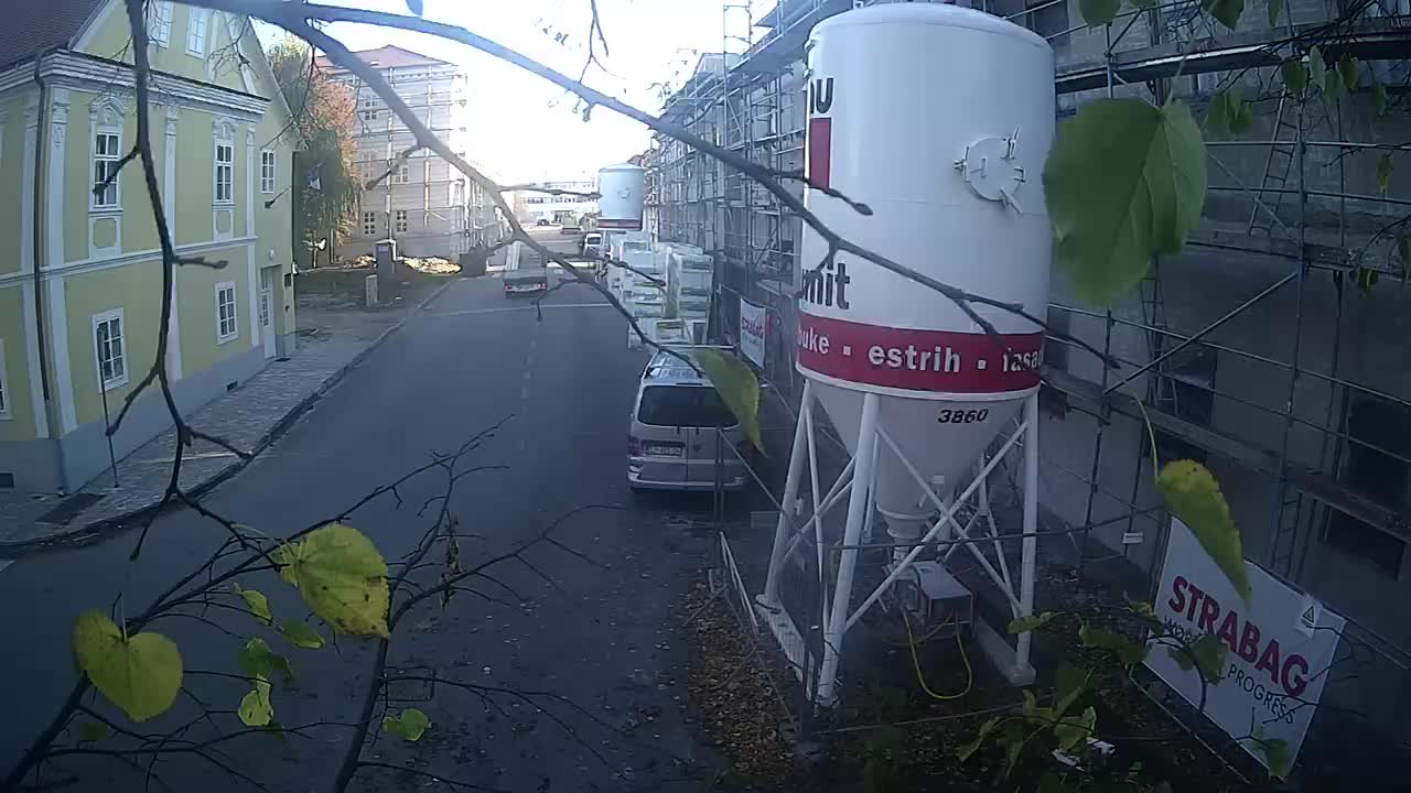 Petrinja renovation of the High School and City Administration after the earthquake – Live cam Croatia