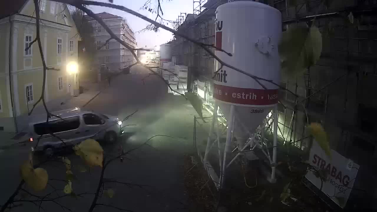 Petrinja ristrutturazione del liceo e dell’amministrazione comunale dopo il terremoto – Live cam Croazia