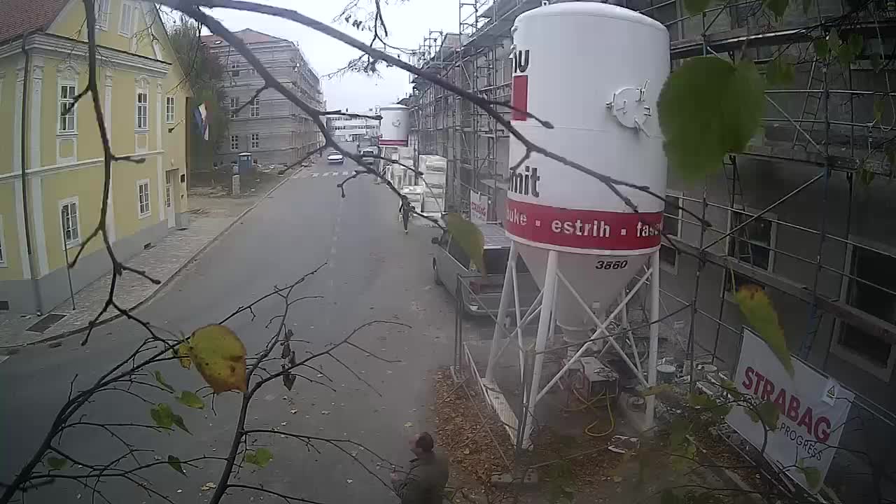 Petrinja Renovierung der High School und Stadtverwaltung nach dem Erdbeben – Live Cam Kroatien