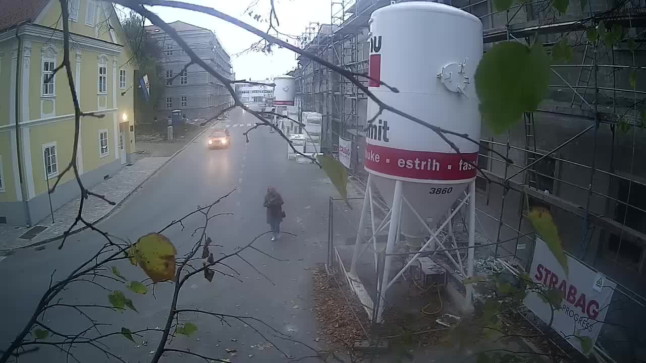 Petrinjska obnova Srednje škole i Gradske uprave nakon potresa – Live cam Hrvatska