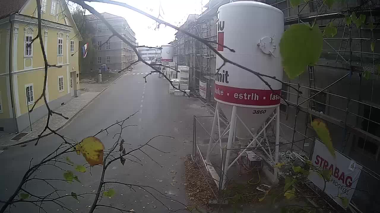 Renovación de Petrinja de la escuela secundaria y la administración de la ciudad después del terremoto – Live cam Croacia