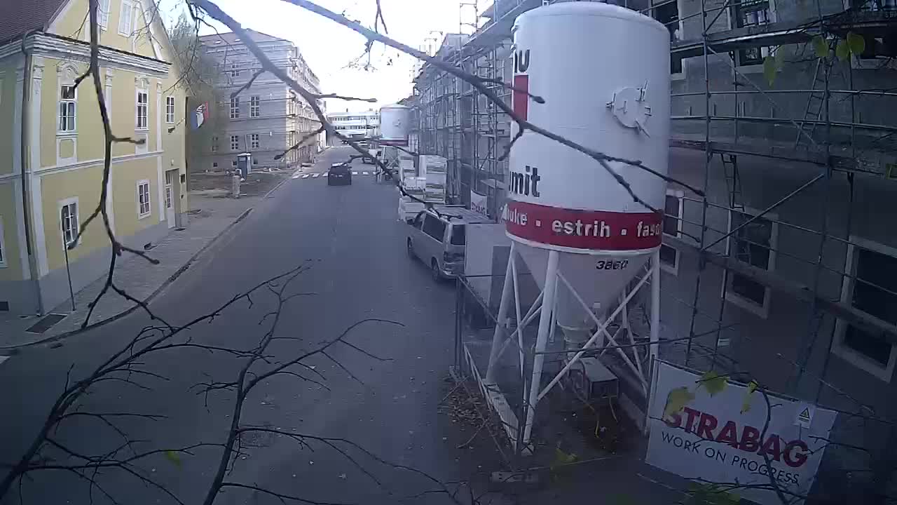 Petrinjska obnova Srednje škole i Gradske uprave nakon potresa – Live cam Hrvatska