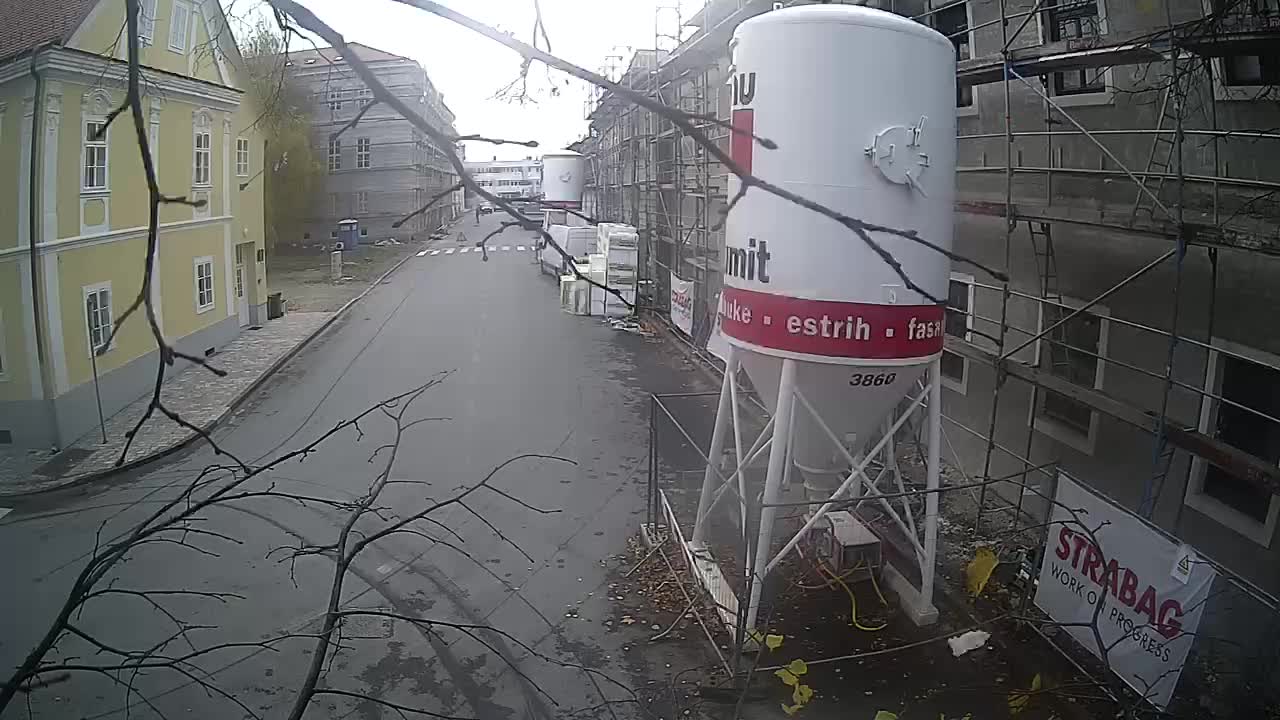 Renovación de Petrinja de la escuela secundaria y la administración de la ciudad después del terremoto – Live cam Croacia