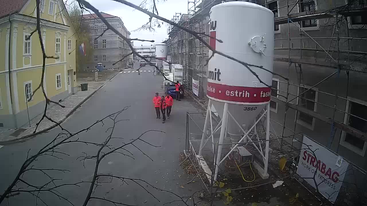 Petrinjska prenova srednje šole in mestne uprave po potresu – Kamere v živo Hrvaška