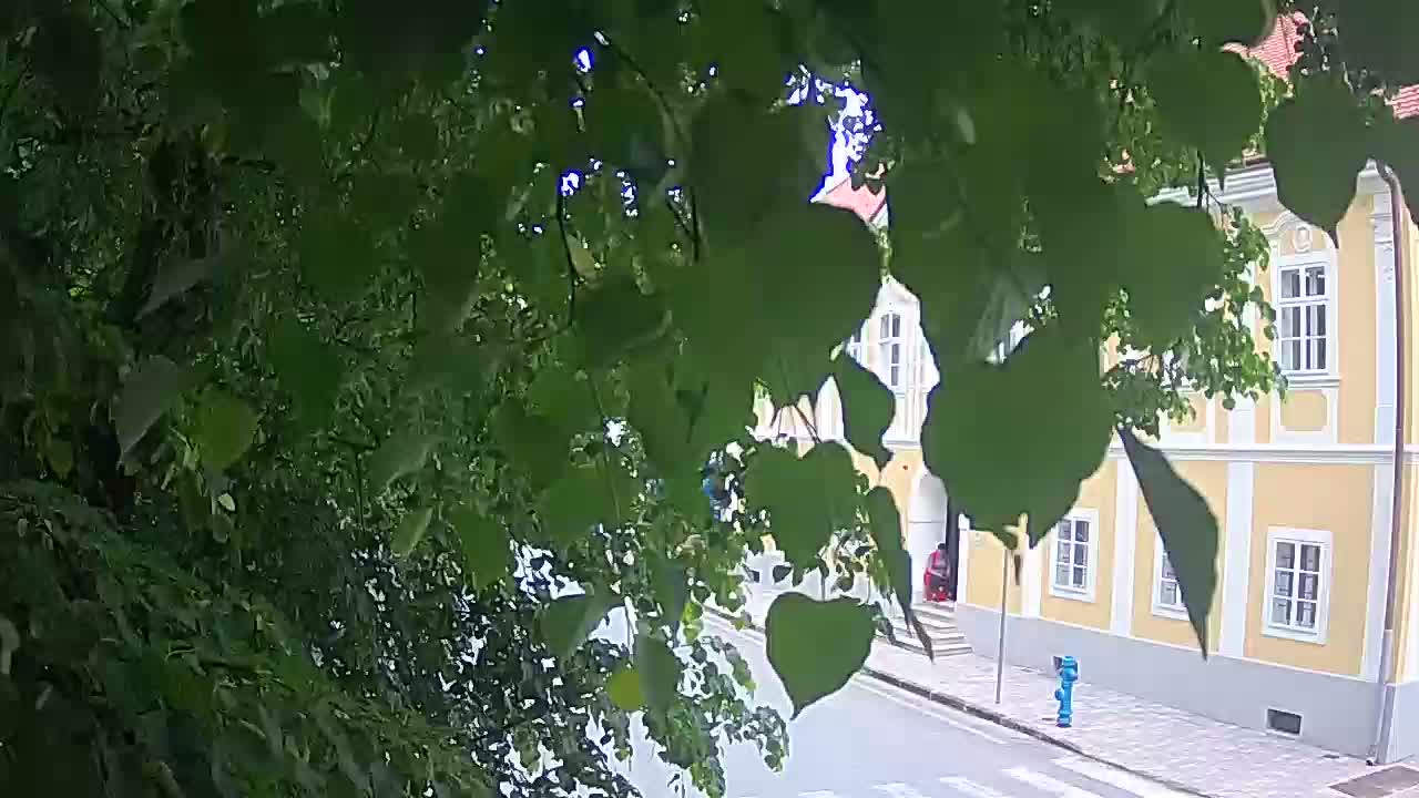 Live webcam Petrinja central park – after the earthquake