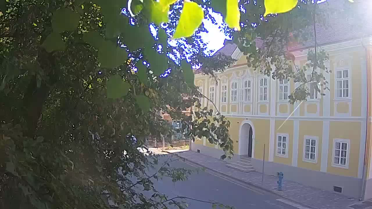 Live webcam Petrinja central park – after the earthquake