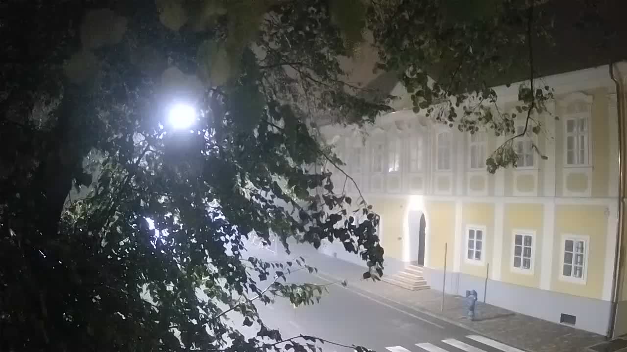 Live webcam Petrinja central park – after the earthquake