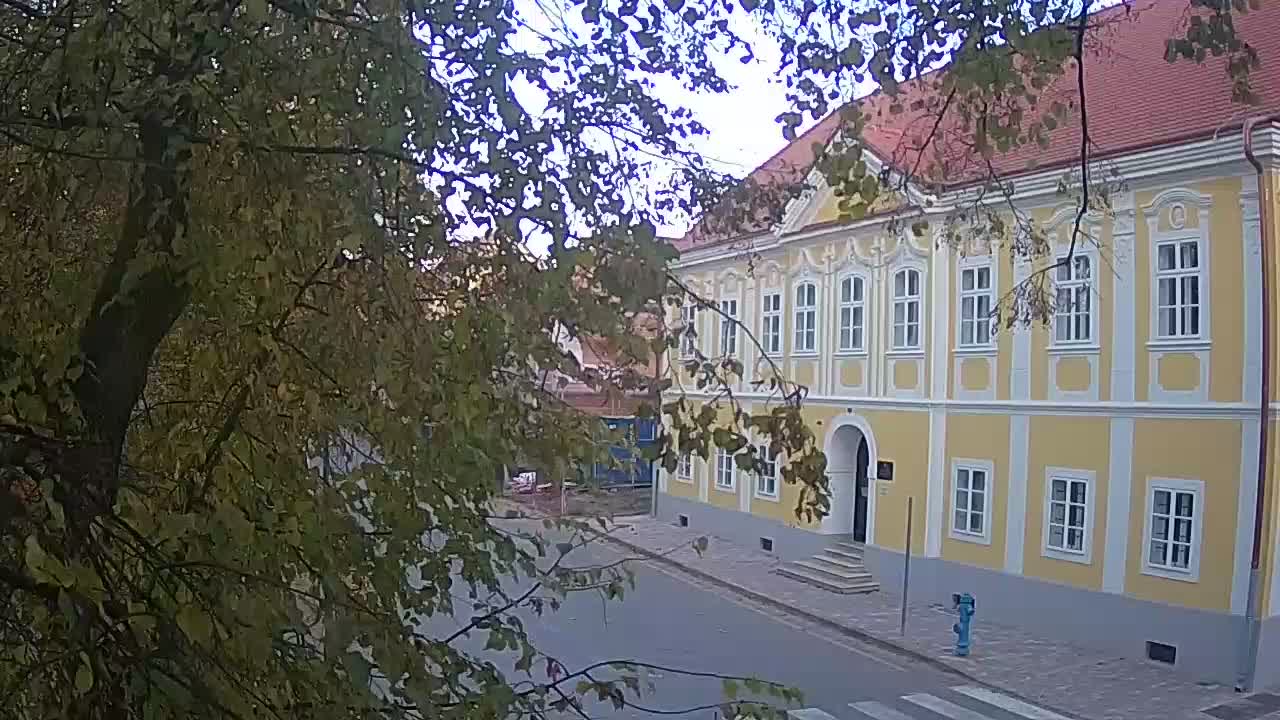 Live webcam Petrinja central park – after the earthquake