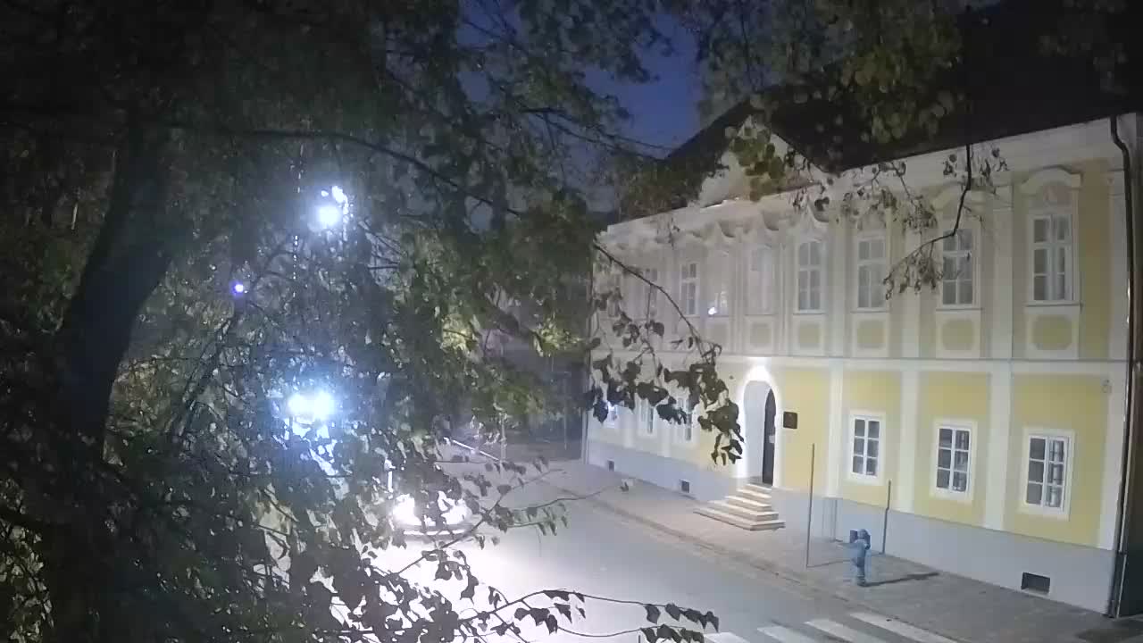 Live webcam Petrinja central park – after the earthquake