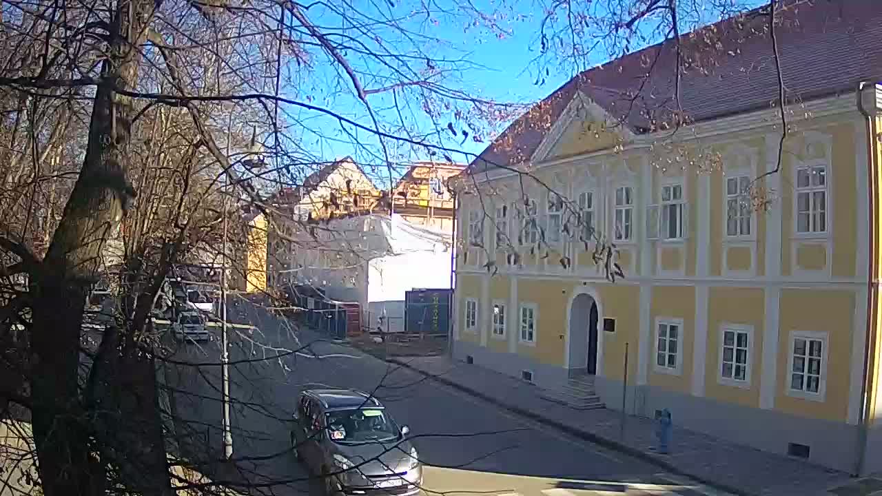 Live webcam Petrinja central park – after the earthquake