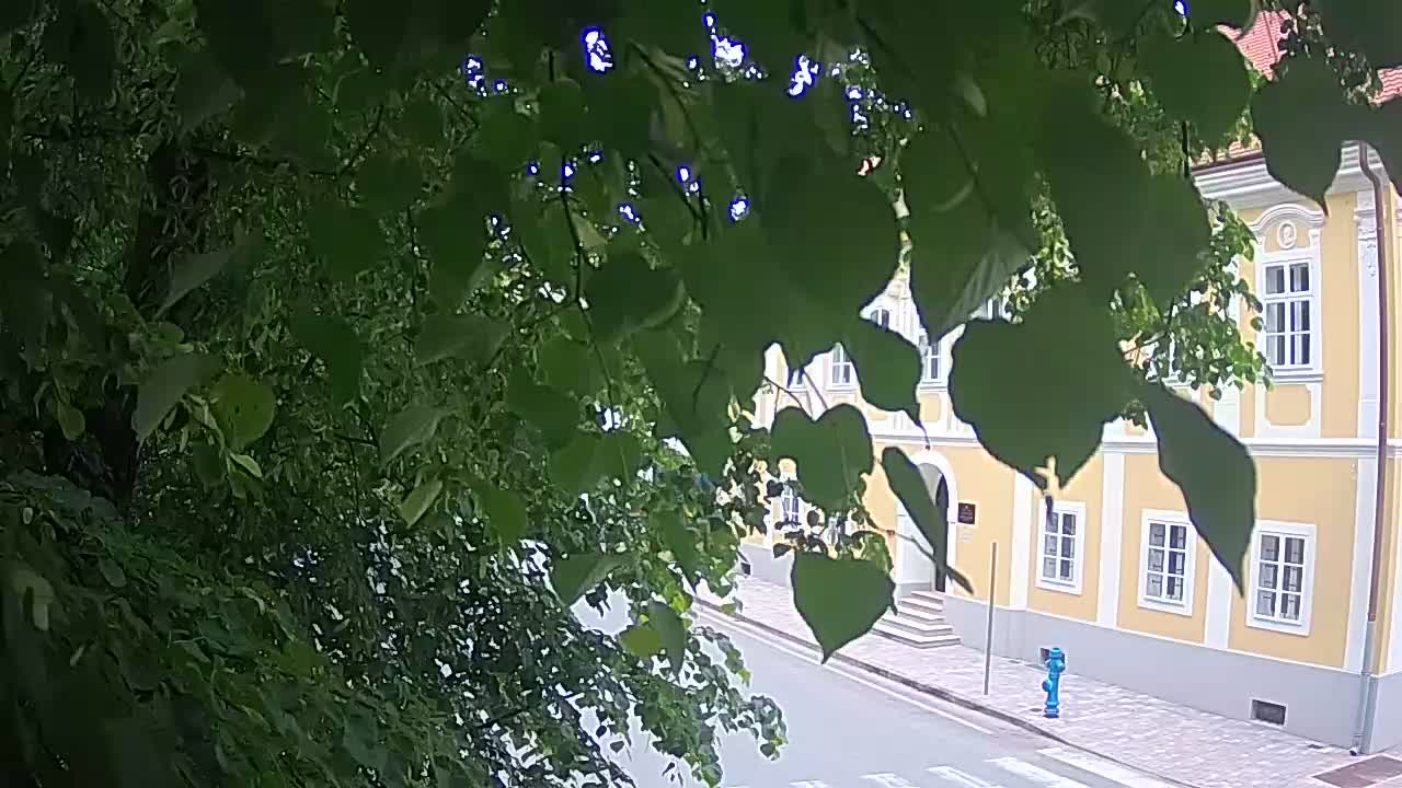 Live webcam Petrinja central park – after the earthquake