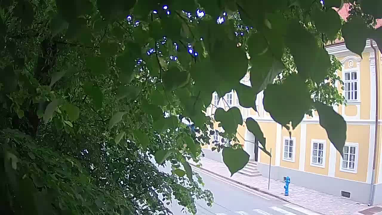Live webcam Petrinja central park – after the earthquake