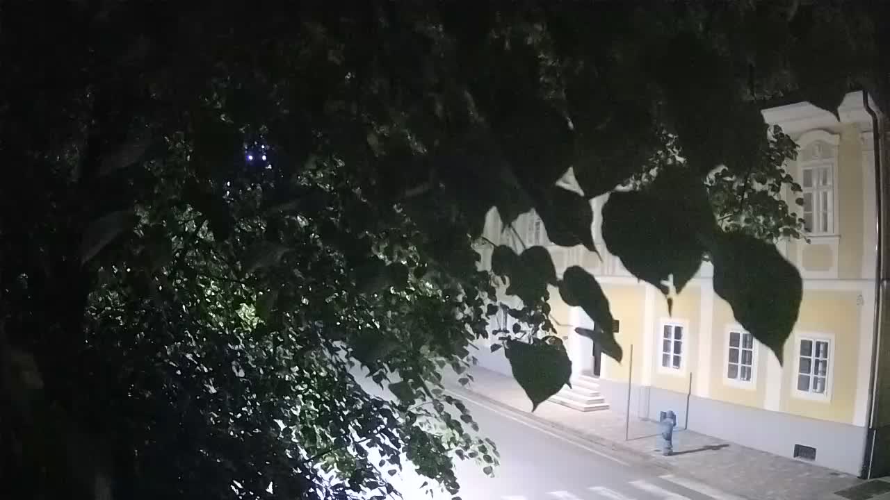 Live webcam Petrinja central park – after the earthquake