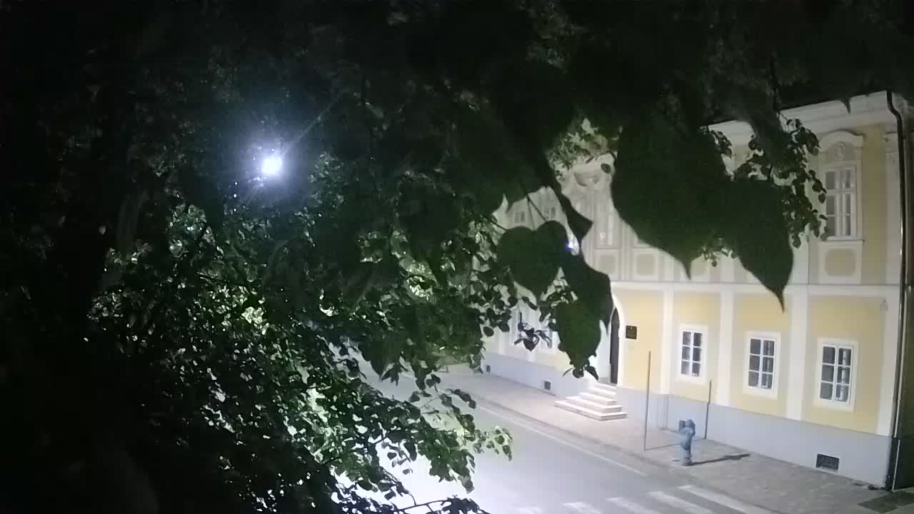 Live webcam Petrinja central park – after the earthquake